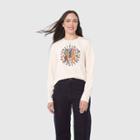 United By Blue Women's Long Sleeve Graphic T-shirt - Ivory