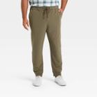 Men's Tall Tech Tapered Jogger Pants - Goodfellow & Co Olive Green