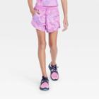 Girls' Double Layered Run Shorts - All In Motion Purple
