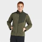 Men's Polartec Fleece Jacket - All In Motion Olive Green