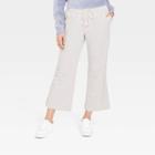 Women's High-rise Knit Flare Pull-on Pants - Universal Thread Heather Gray