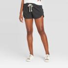 Women's Mid-rise French Terry Shorts - Universal Thread Charcoal Gray Xs, Women's, Grey Gray