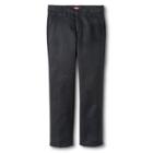 Dickies Girls' Slim Fit Flat Front Pants - Black