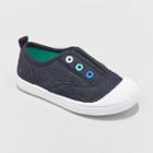 Toddler Boys' Gus Canvas Sneakers - Cat & Jack Blue
