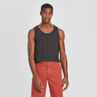 Men's Standard Fit Novelty Tank Top - Goodfellow & Co Black S, Men's,