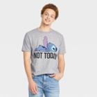 Men's Disney Stitch Short Sleeve Graphic T-shirt - Heather Gray