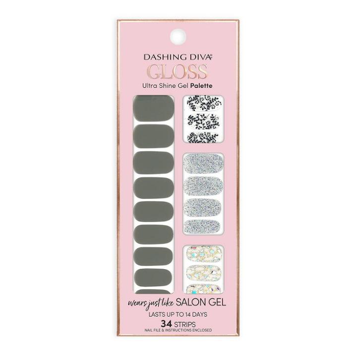 Dashing Diva Gloss False Nails Sweet Escape Gs65 - 34 Strips, Adult Unisex