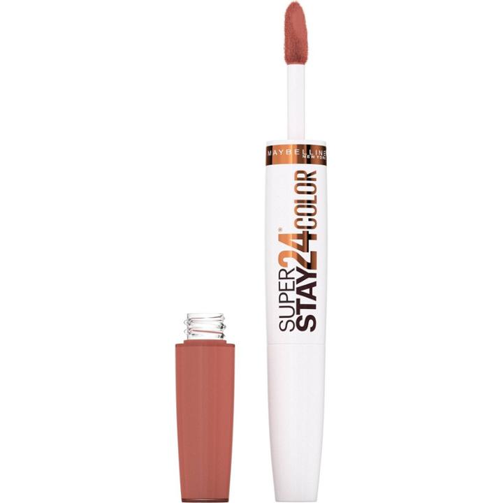 Maybelline Superstay 24 2-step Liquid Lipstick Makeup - Coffee Edition - Caramel Crush