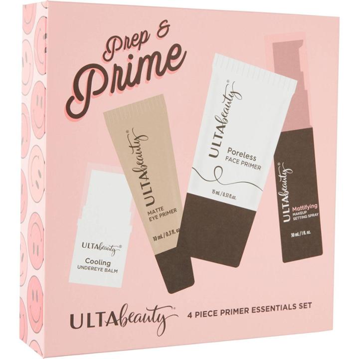 Ulta Beauty Collection Prep And Prime Cosmetic Set - 4ct - Ulta Beauty