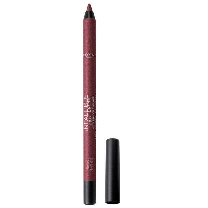 L'oreal Paris Infallible Pro Last Eyeliner 830 Burgundy (red)