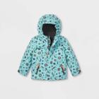 Toddler Girls' Unicorn Print 3-in-1 Jacket - Cat & Jack Mint