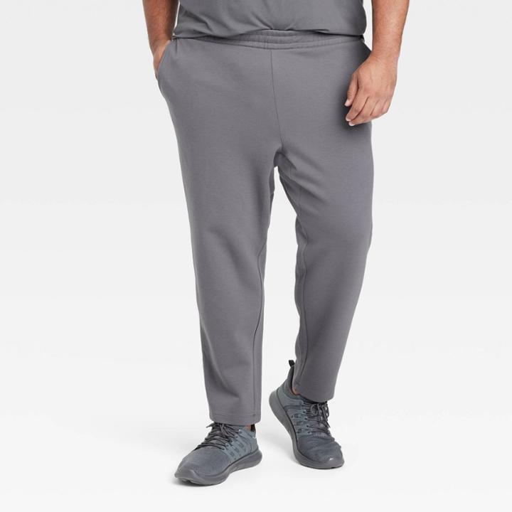Men's Big Fleece Joggers - All In Motion Gray