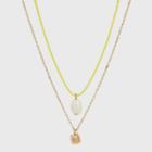 Pearl Multi-strand Necklace - A New Day Yellow
