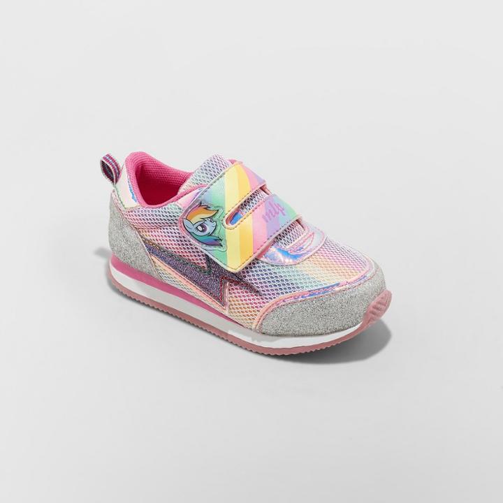 Toddler Girls' Hasbro My Little Pony Retro Jogger Sneakers - Pink