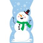 Creative Converting 20ct Snowman Favor Bags Blue, White Blue