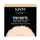 Nyx Professional Makeup Stay Matte But Not Flat Powder Foundation Alabaster