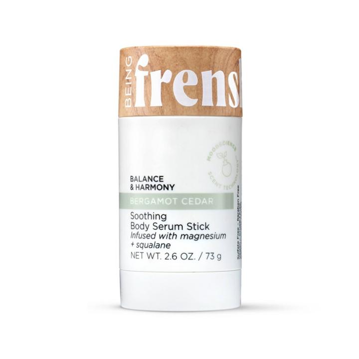Being Frenshe Soothing And Hydrating Body Serum Stick With Magnesium - Bergamot Cedar