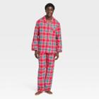 Men's Plaid Pajama Set - Goodfellow & Co Red