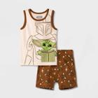 Toddler Boys' Star Wars Top And Bottom Set - Brown