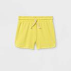 Girls' Knit Pull-on Shorts - Cat & Jack Yellow