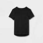 Men's Adaptive Loose Fit Short Sleeve Crewneck T-shirt - Goodfellow & Co Black