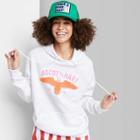 Women's Ascot + Hart Eagle Hooded Graphic Sweatshirt - Ivory