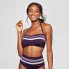 Women's Colorblock Bandeau Bikini Top - Mossimo Truffle-iced Lavender D/dd Cup, Purple