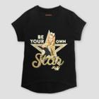 Girls' Nickelodeon Jojo Siwa Short Sleeve T-shirt - Black