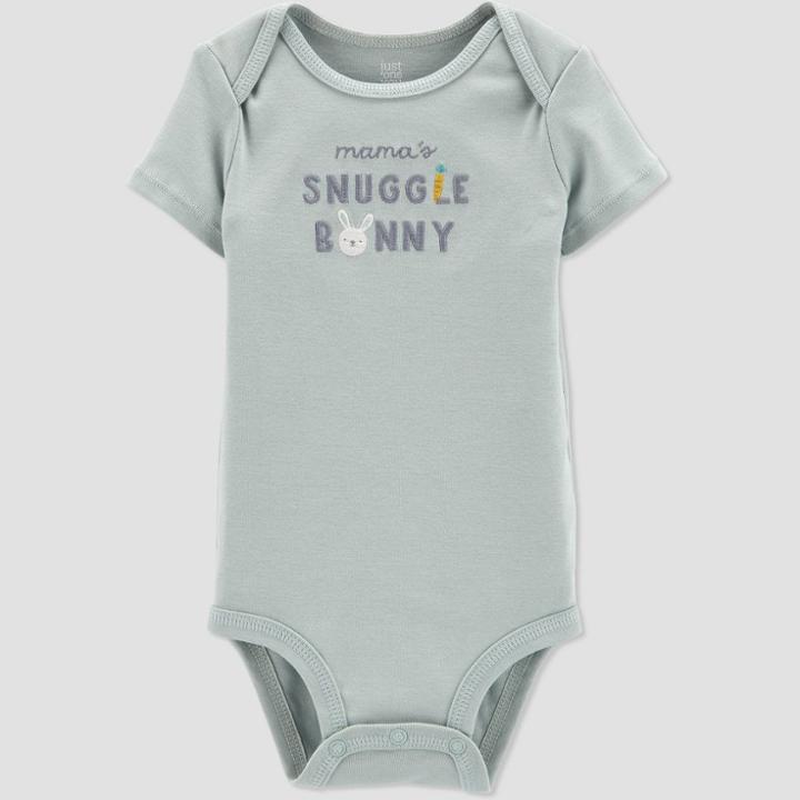 Baby Girls' Snuggle Bunny Bodysuit - Just One You Made By Carter's Green Newborn