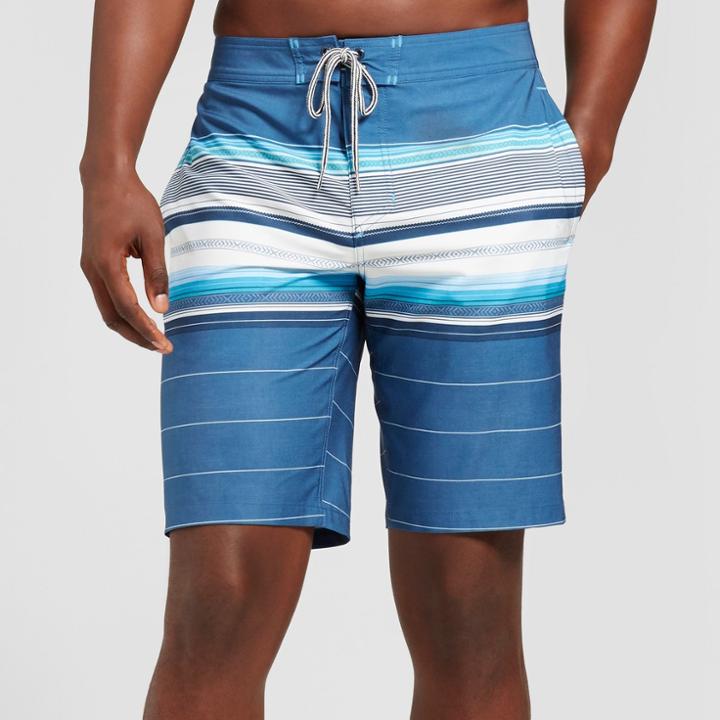 Men's Citation Board Shorts 10 - Goodfellow & Co Blue