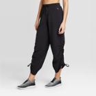 Women's High-waisted Stretch Woven Pants - Joylab Black
