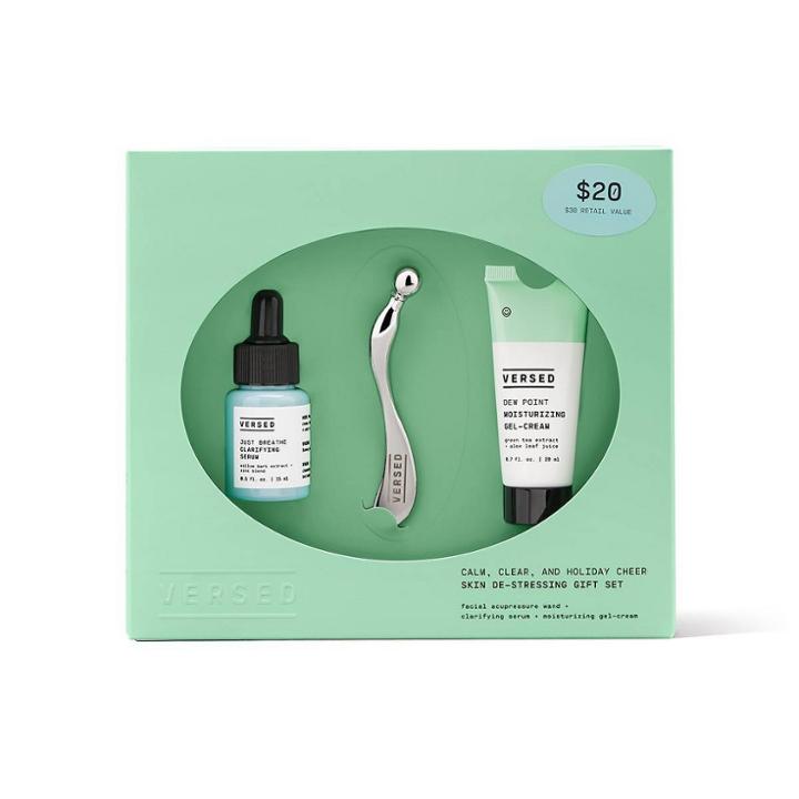 Versed Calm Clear & Holiday Cheer Skin Destressing Gift