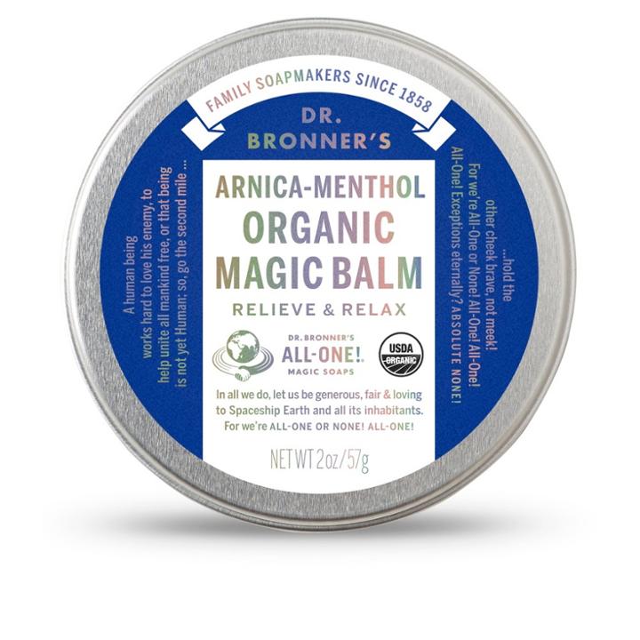 Dr. Bronner's Arnica Menthol Magic Balm - 2oz, Adult Unisex