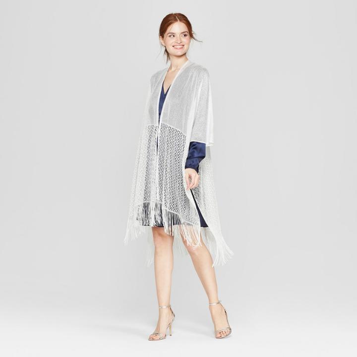 Estee & Lilly Sparkle Mesh Layering Wrap -