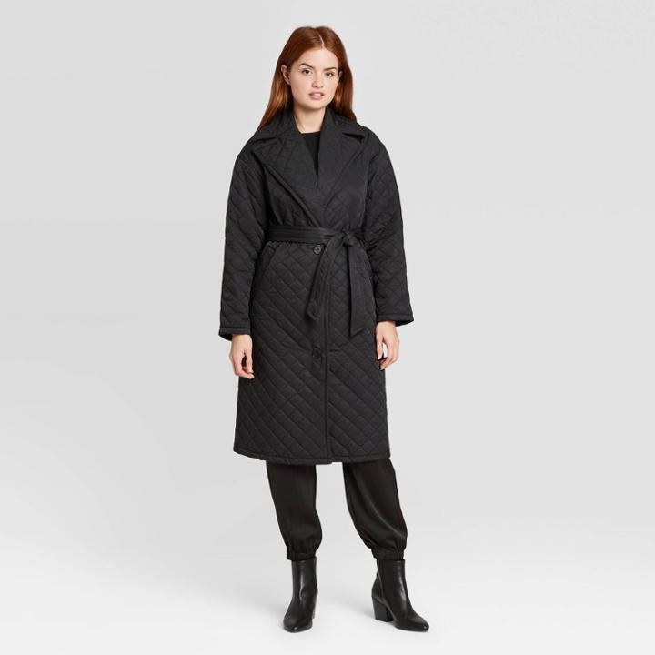 Women's Long Sleeve Quilted Jacket - Prologue Black