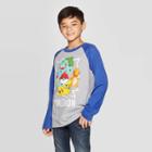 Boys' Pokemon Long Sleeve T-shirt - Gray L, Boy's,
