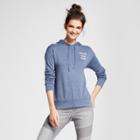 Women's Follow Your Heart Graphic Hooded Sweatshirt - Zoe+liv (juniors') Navy