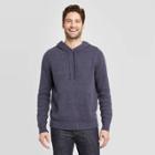 Men's Standard Fit Light Weight Sweater Hoodie - Goodfellow & Co Dark Blue S, Men's,
