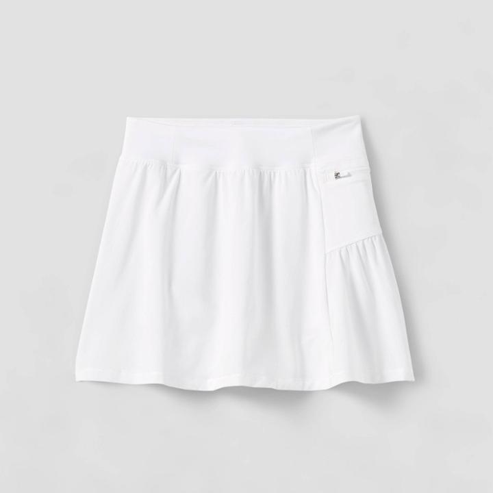 Girls' Woven Skorts - All In Motion White