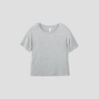 Women's Short Sleeve Tie-dye T-shirt - Joylab Heather Gray
