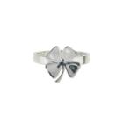 Target Sterling Silver Shamrock Ring - Silver (