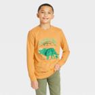 Boys' Interactive Long Sleeve Graphic T-shirt - Cat & Jack Orange