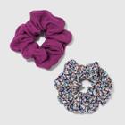 Floral Hair Twister Set 2pc - Universal Thread Purple