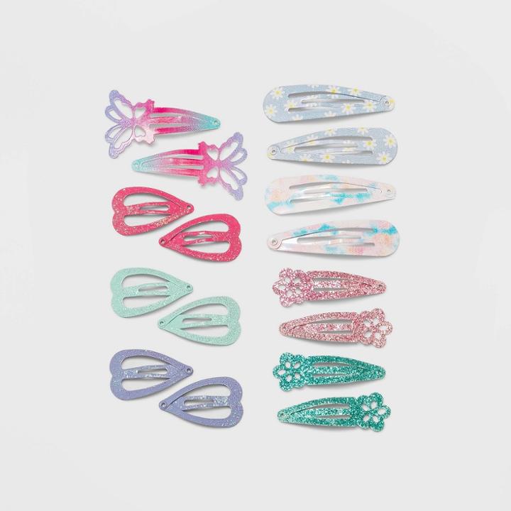 Toddler Girls' 16pk Hair Clips - Cat & Jack
