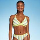 Women's Triangle Bikini Top - Kona Sol Yellow D/dd Cup