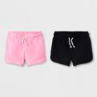 Girls' Pull-on Shorts - Cat & Jack Pink
