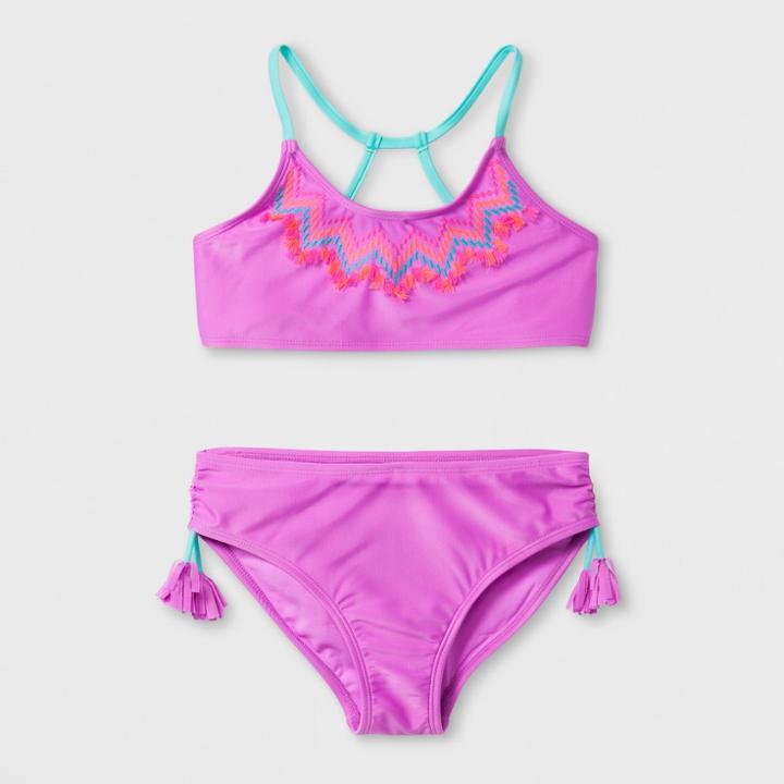 Girls' Sun Waves Bikini Set - Cat & Jack Purple