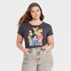 Women's Disney Princess Plus Size Short Sleeve Graphic T-shirt - Black