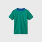 Boys' Short Sleeve Striped T-shirt - Cat & Jack Green