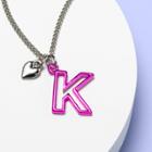 More Than Magic Girls' Monogram Letter K Necklace - More Than